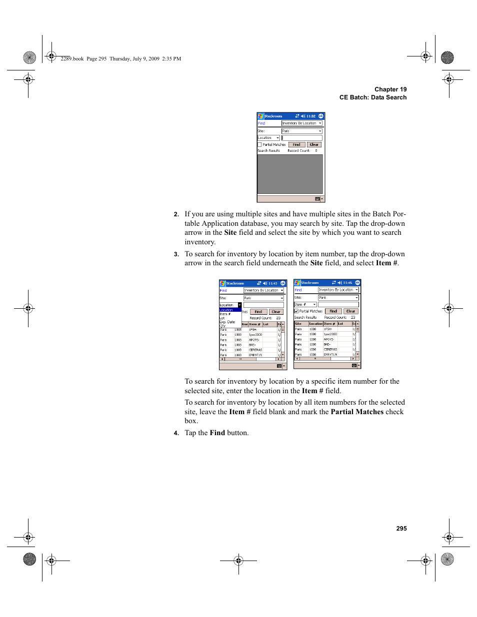 IntelliTrack Stockroom Inventory User Manual | Page 323 / 380