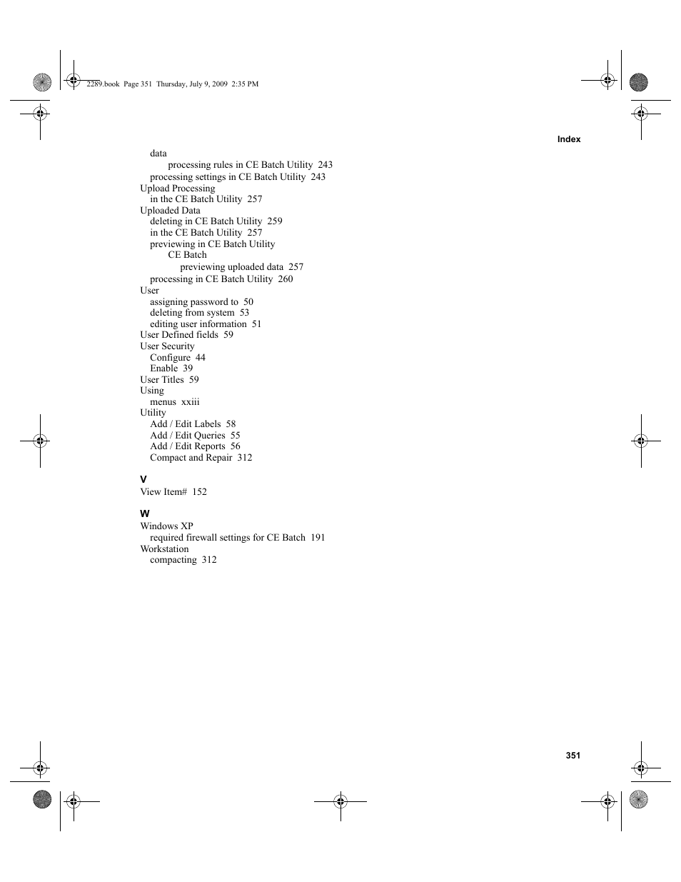 IntelliTrack Stockroom Inventory User Manual | Page 379 / 380
