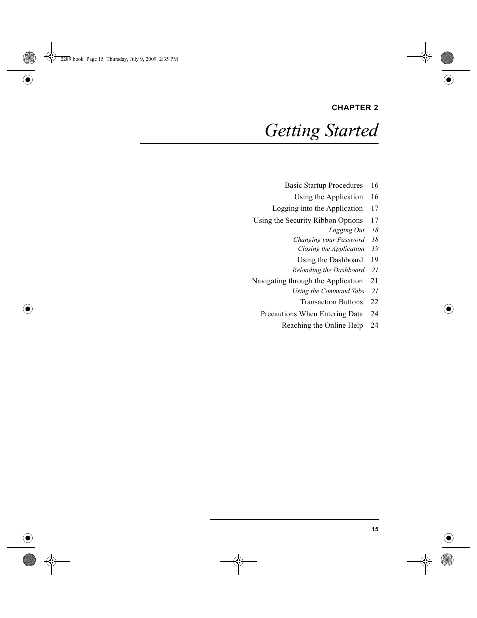 Chapter 2, Getting started, Chapter 2: getting started | IntelliTrack Stockroom Inventory User Manual | Page 43 / 380