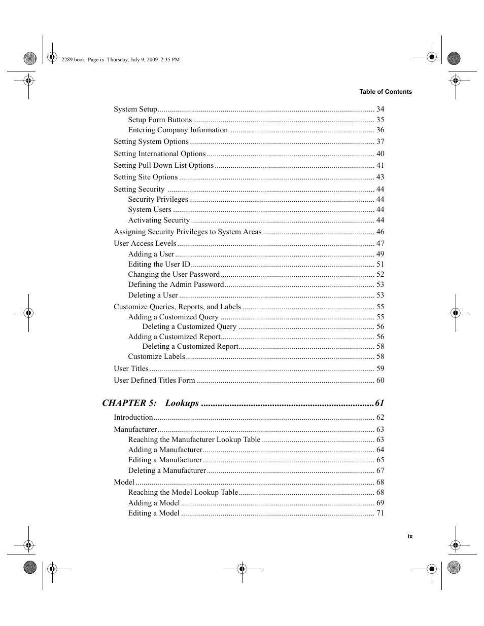 IntelliTrack Stockroom Inventory User Manual | Page 9 / 380