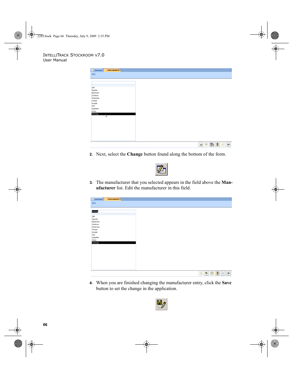 IntelliTrack Stockroom Inventory User Manual | Page 94 / 380