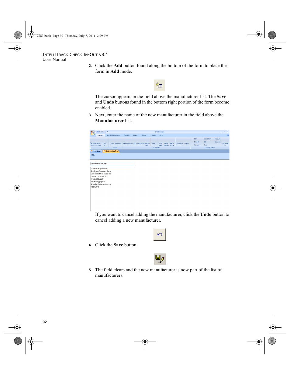 IntelliTrack Check In/Out User Manual | Page 122 / 564