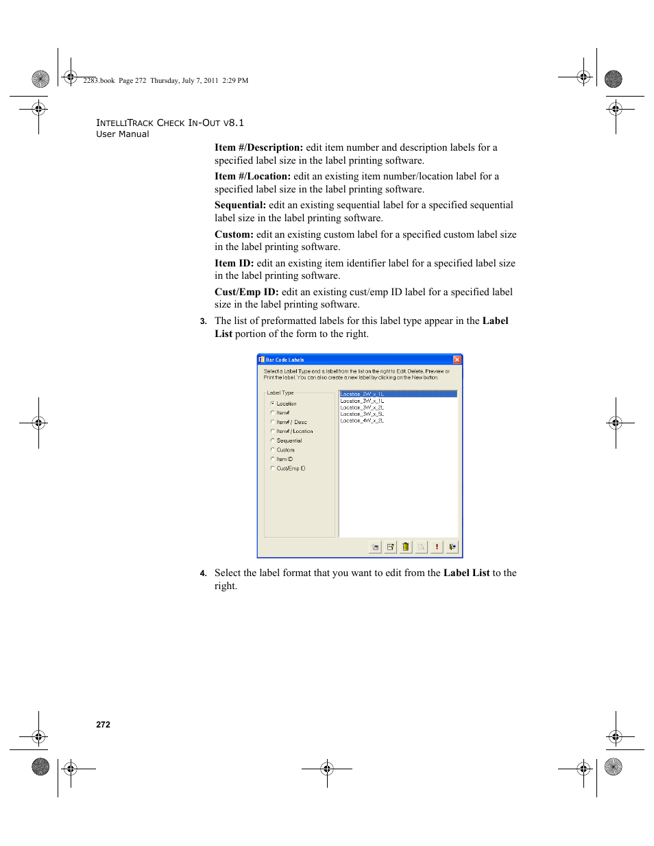 IntelliTrack Check In/Out User Manual | Page 302 / 564