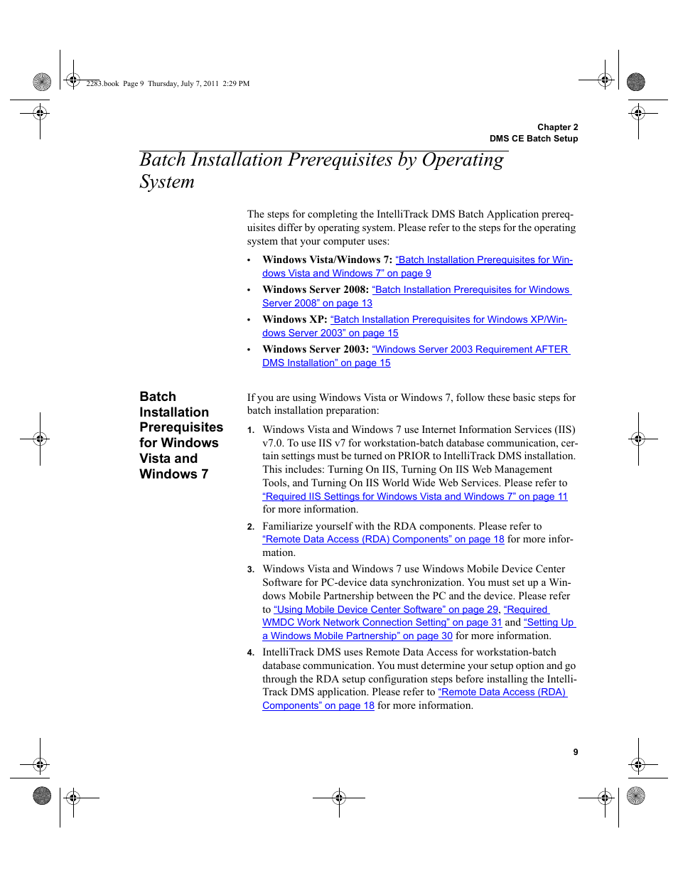 Windows 7 | IntelliTrack Check In/Out User Manual | Page 39 / 564