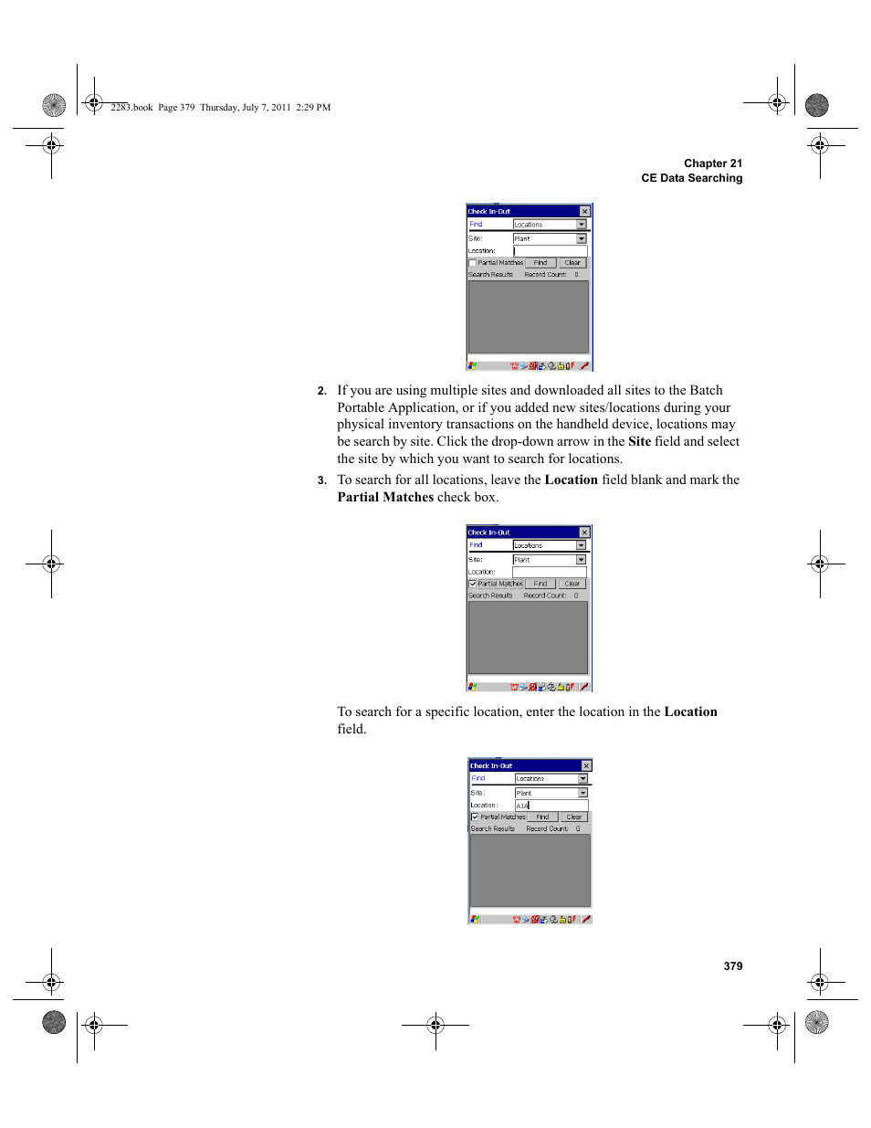 IntelliTrack Check In/Out User Manual | Page 409 / 564