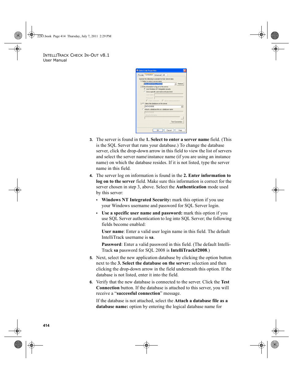 IntelliTrack Check In/Out User Manual | Page 444 / 564