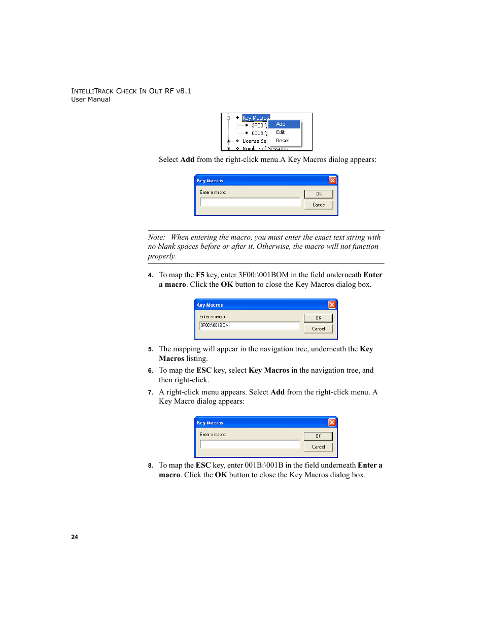 IntelliTrack Check In/Out User Manual | Page 34 / 102