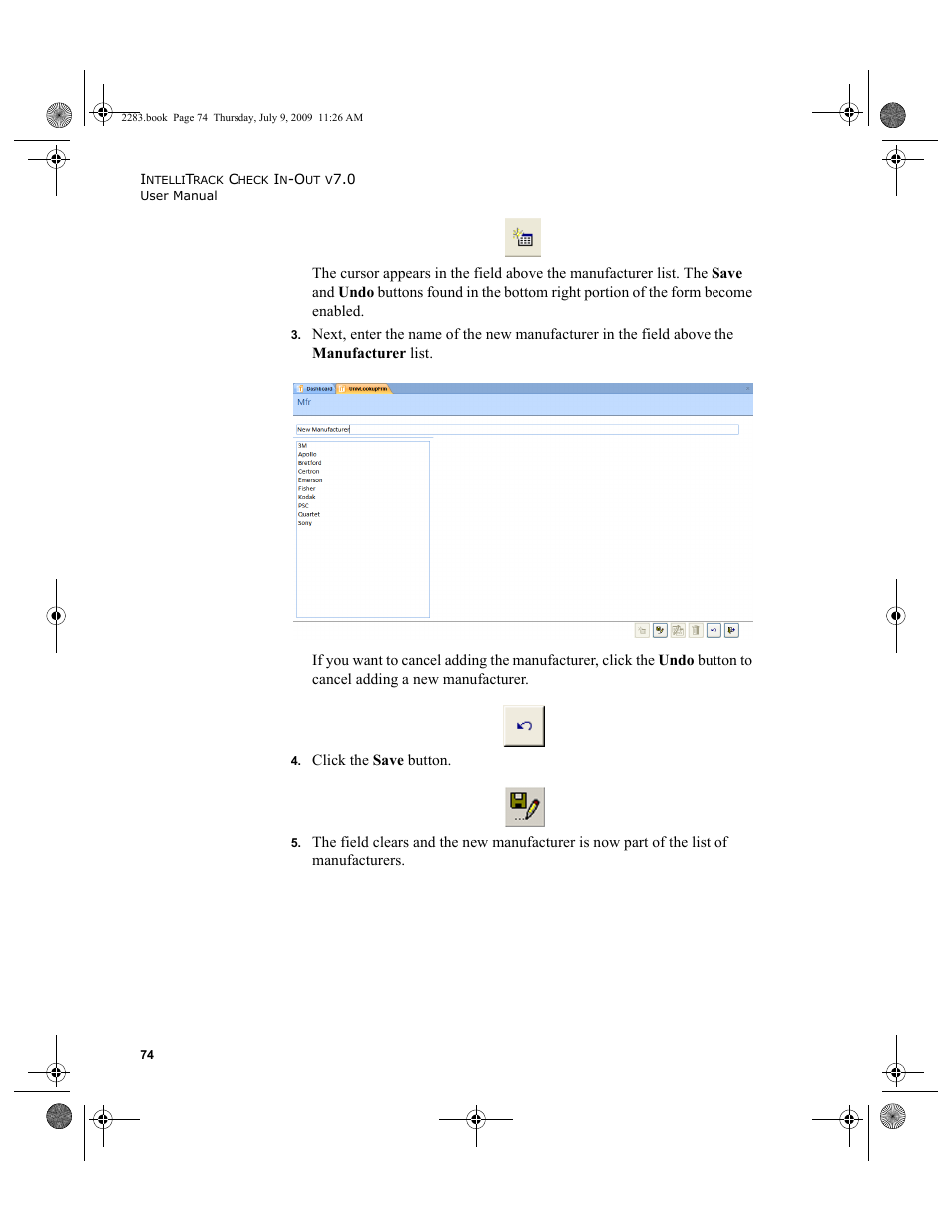 IntelliTrack Check In/Out User Manual | Page 102 / 474