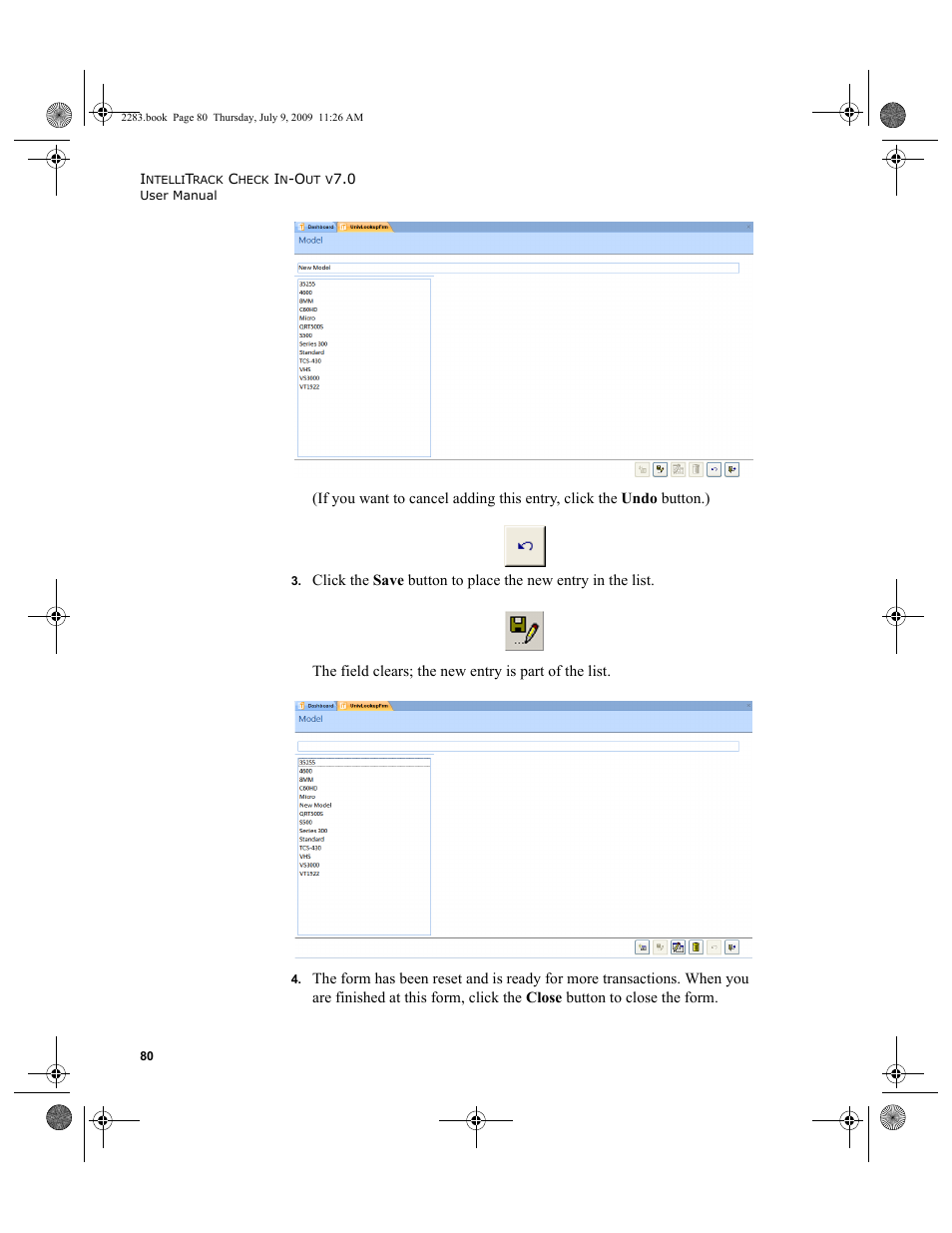 IntelliTrack Check In/Out User Manual | Page 108 / 474