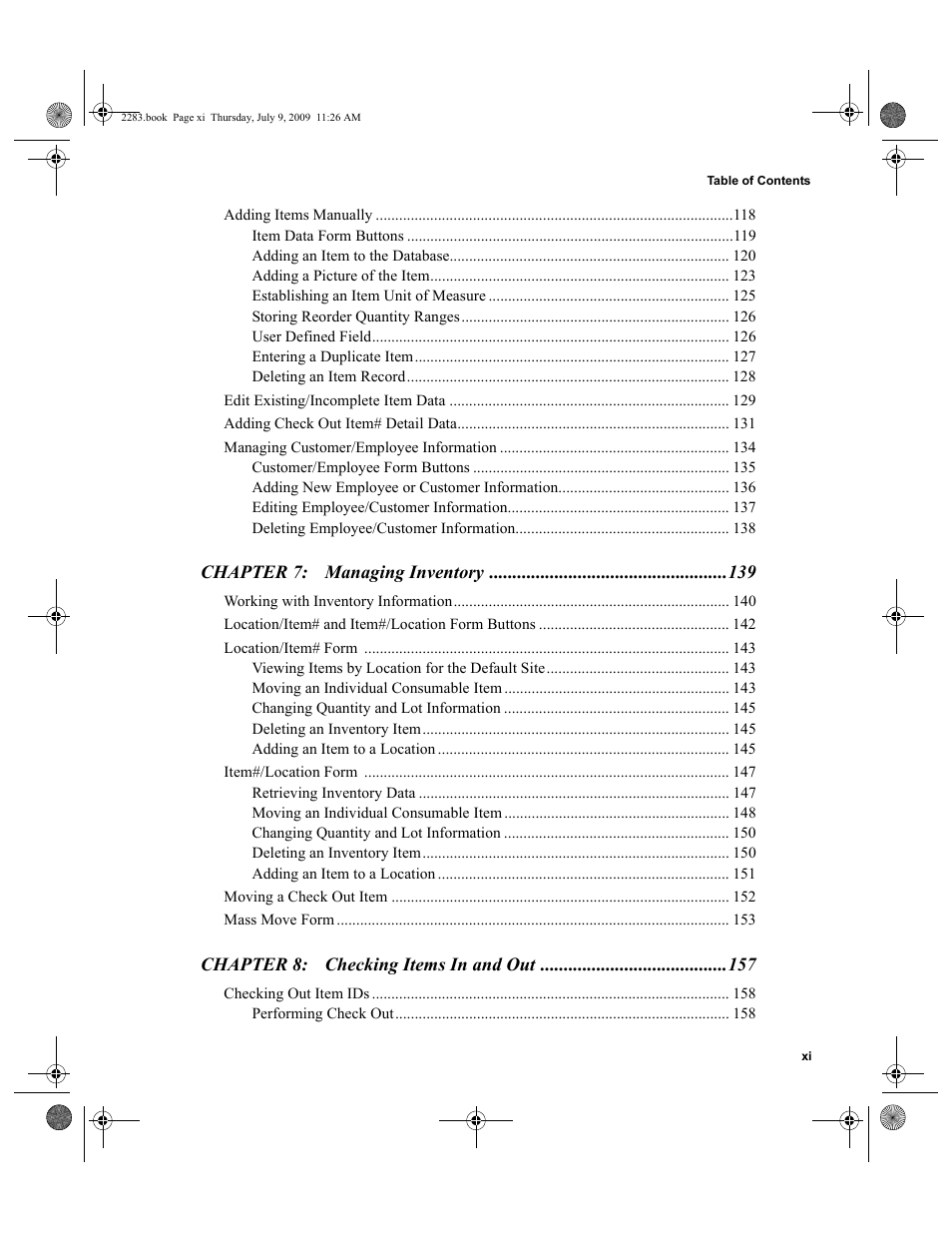 IntelliTrack Check In/Out User Manual | Page 11 / 474