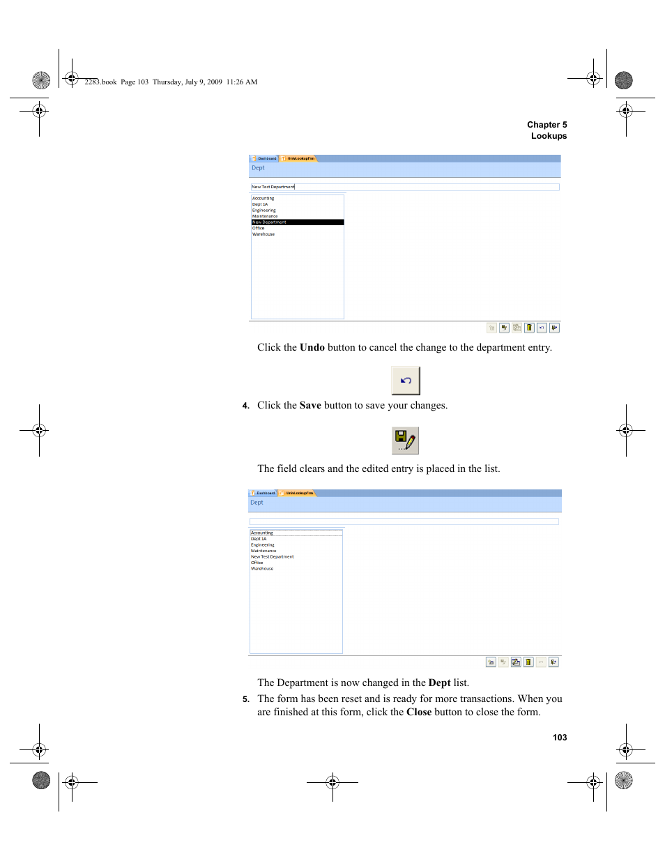 IntelliTrack Check In/Out User Manual | Page 131 / 474