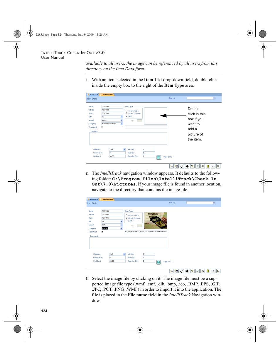 IntelliTrack Check In/Out User Manual | Page 152 / 474