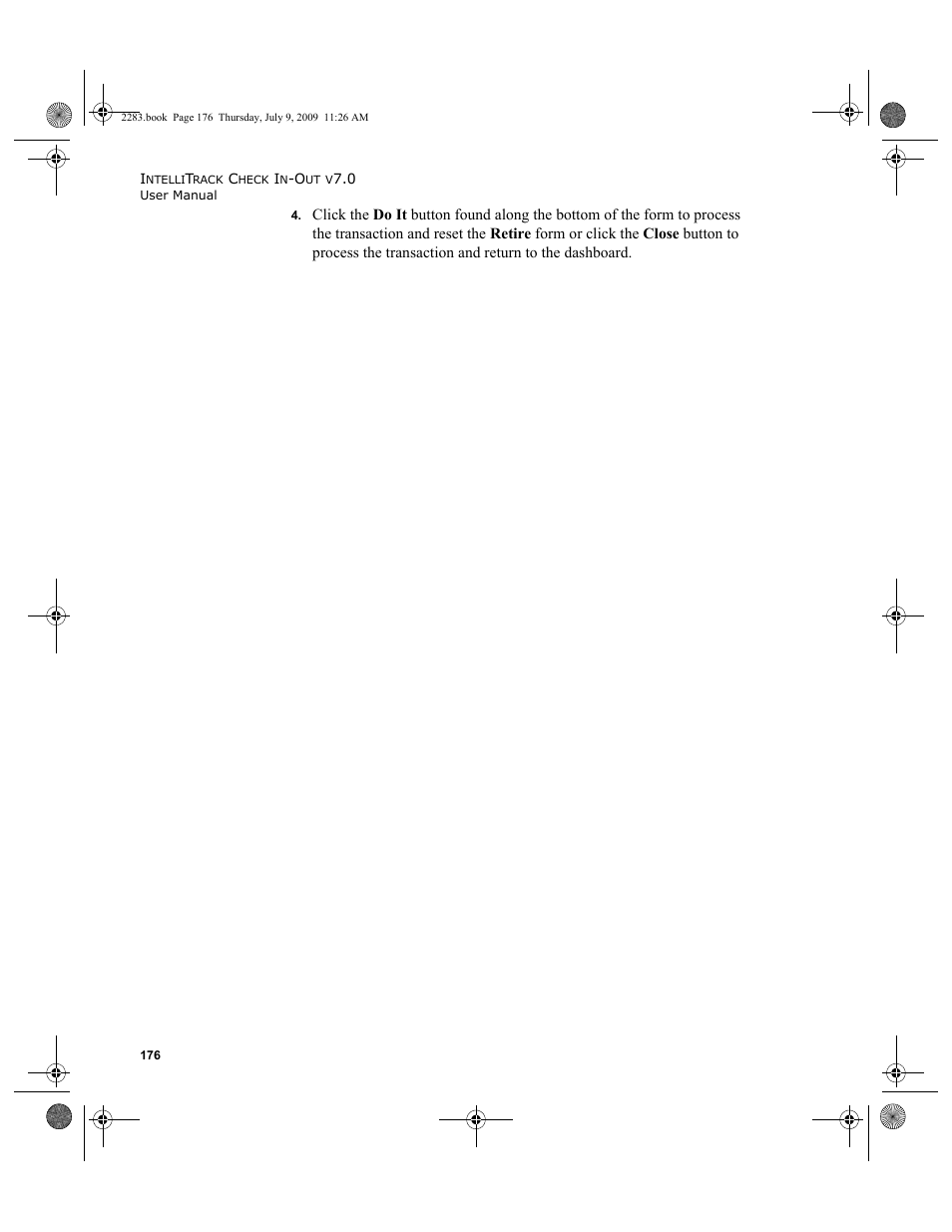 IntelliTrack Check In/Out User Manual | Page 204 / 474