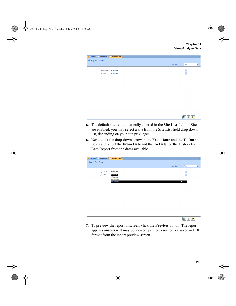 IntelliTrack Check In/Out User Manual | Page 233 / 474