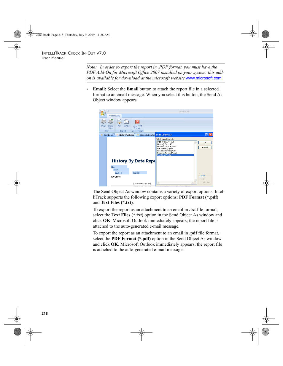 IntelliTrack Check In/Out User Manual | Page 246 / 474