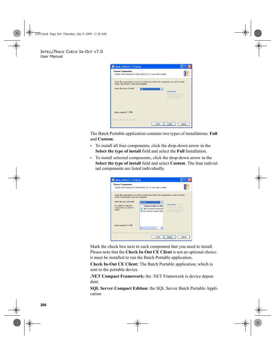 IntelliTrack Check In/Out User Manual | Page 294 / 474