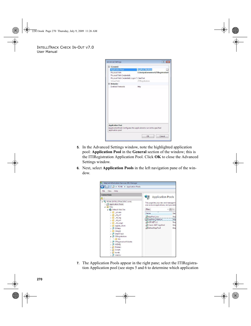 IntelliTrack Check In/Out User Manual | Page 298 / 474