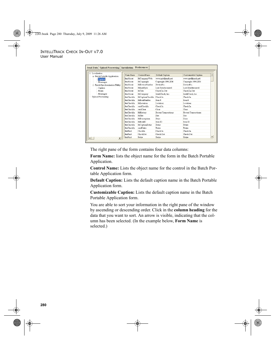 IntelliTrack Check In/Out User Manual | Page 308 / 474