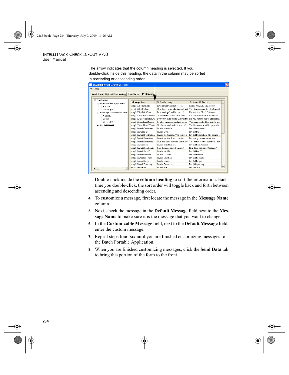 IntelliTrack Check In/Out User Manual | Page 312 / 474