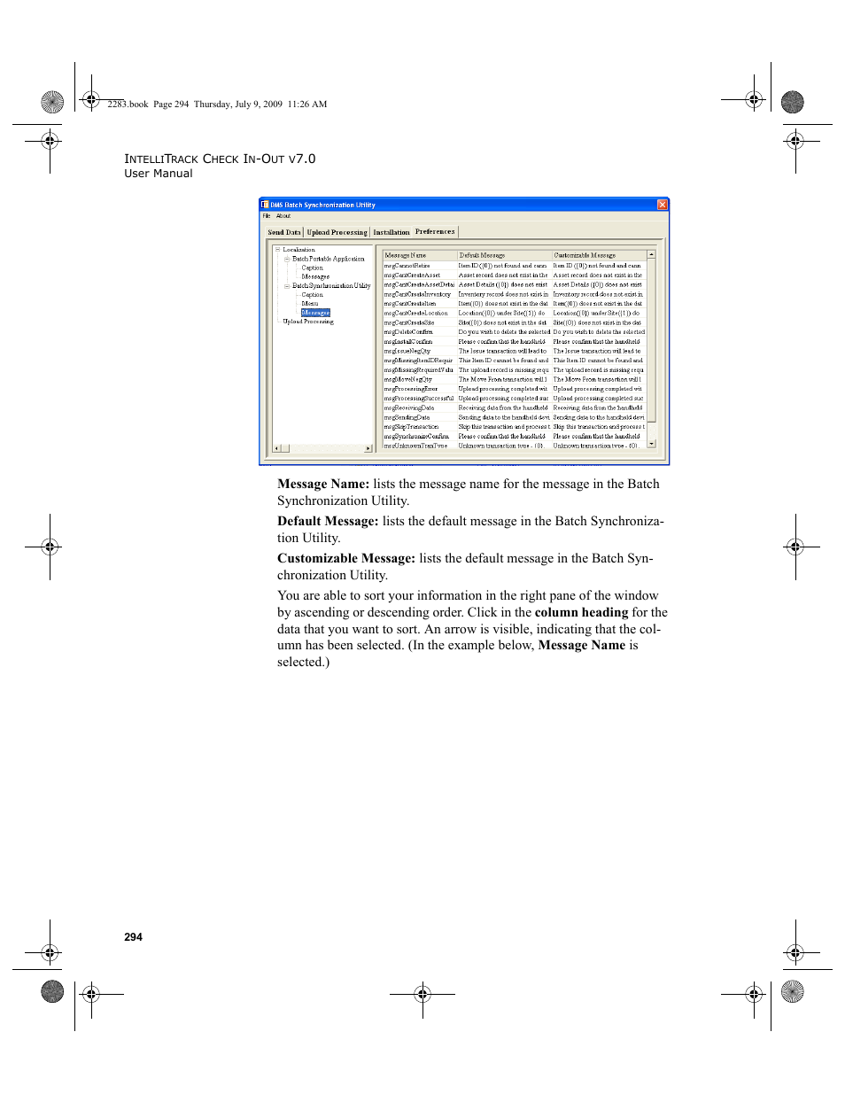 IntelliTrack Check In/Out User Manual | Page 322 / 474