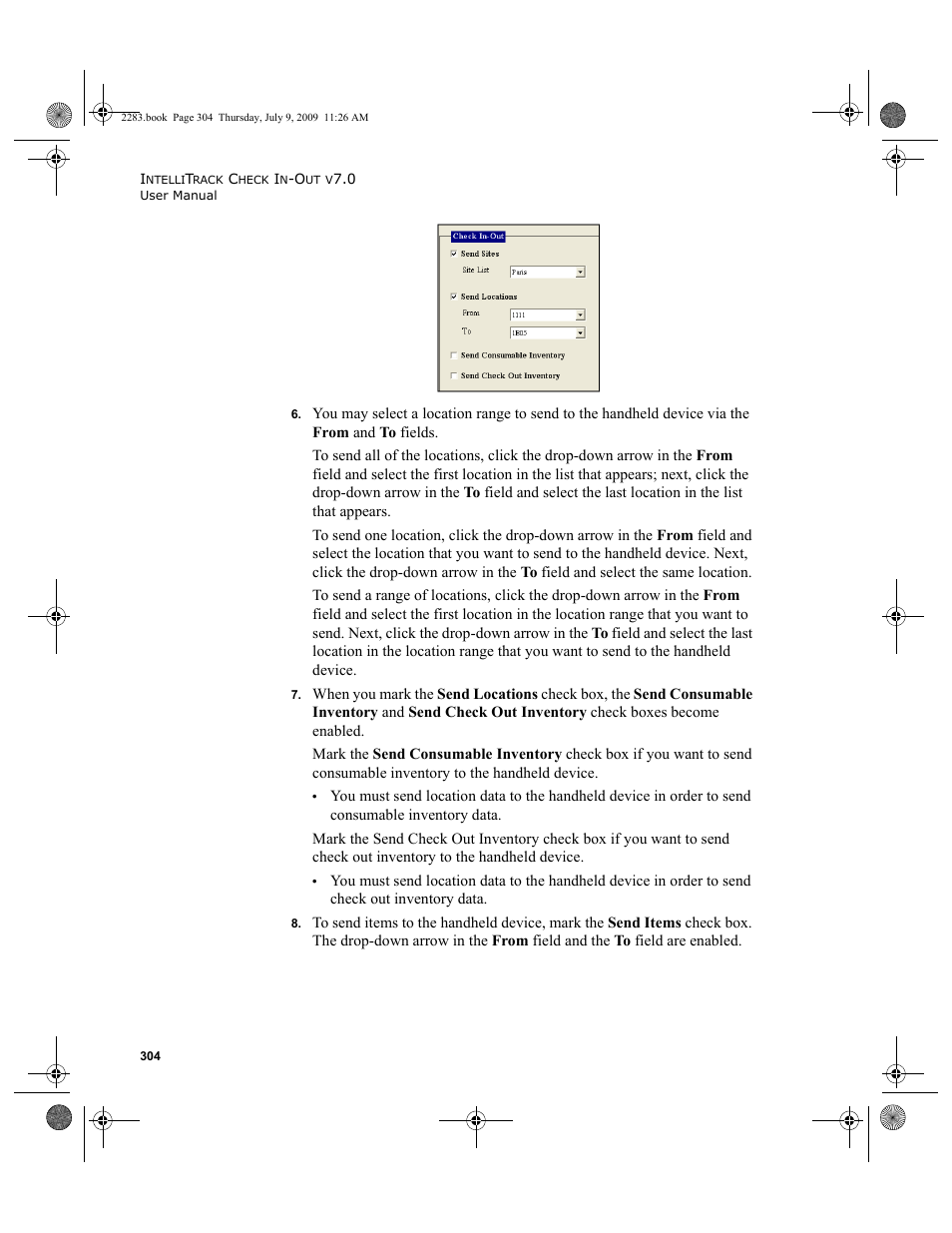 IntelliTrack Check In/Out User Manual | Page 332 / 474