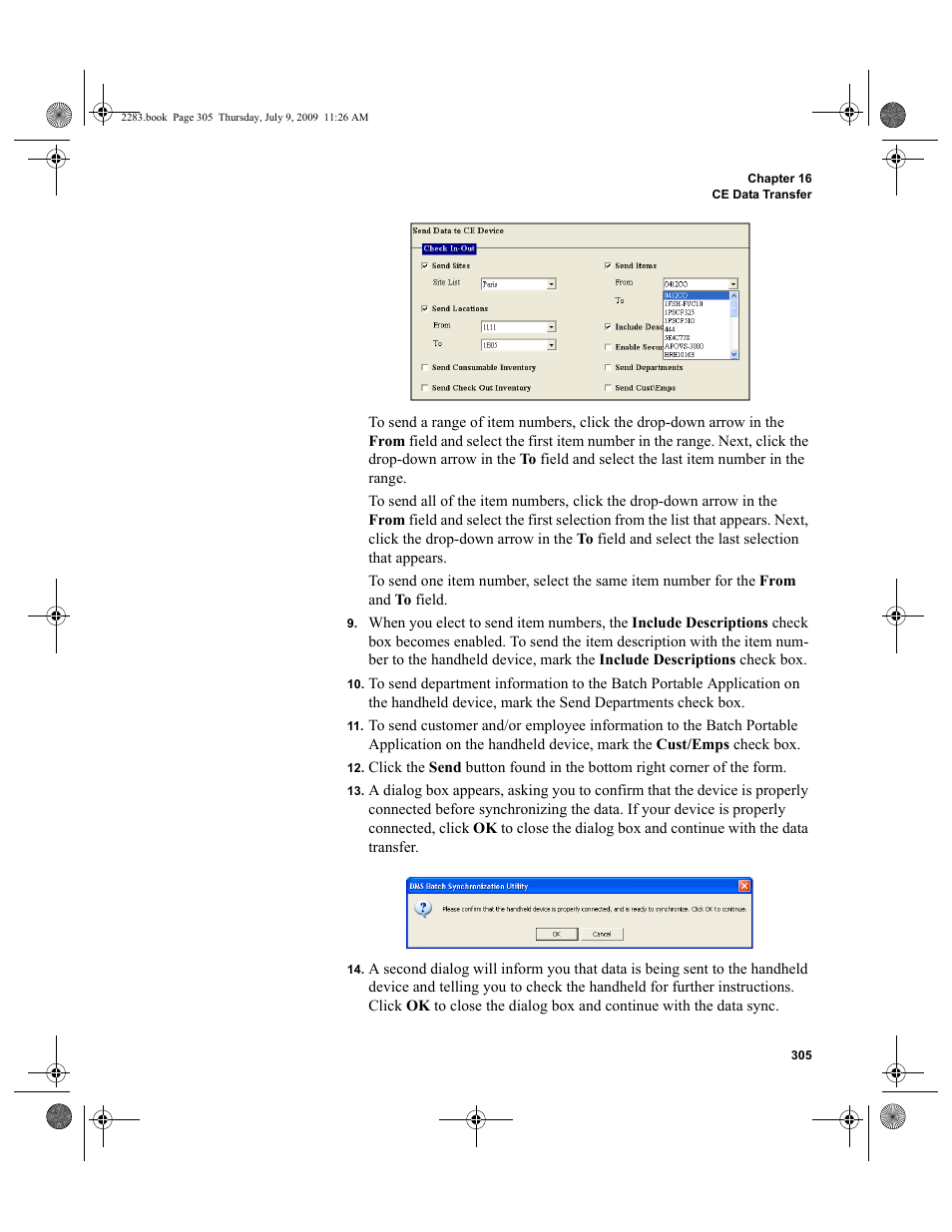 IntelliTrack Check In/Out User Manual | Page 333 / 474