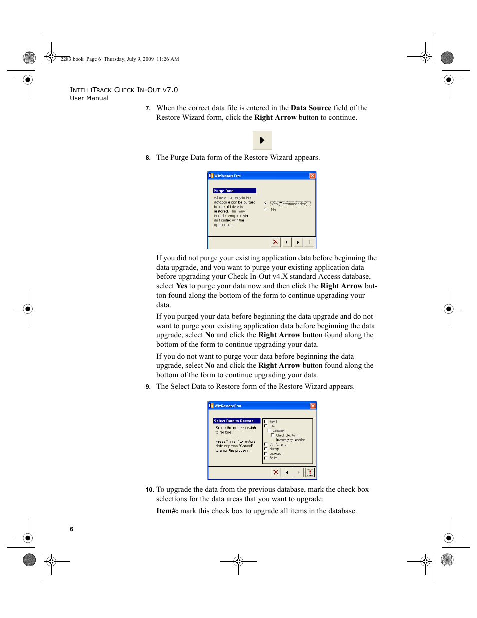 IntelliTrack Check In/Out User Manual | Page 34 / 474