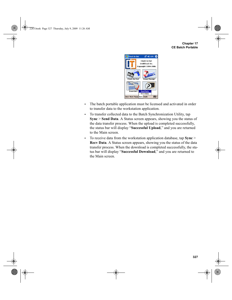 IntelliTrack Check In/Out User Manual | Page 355 / 474