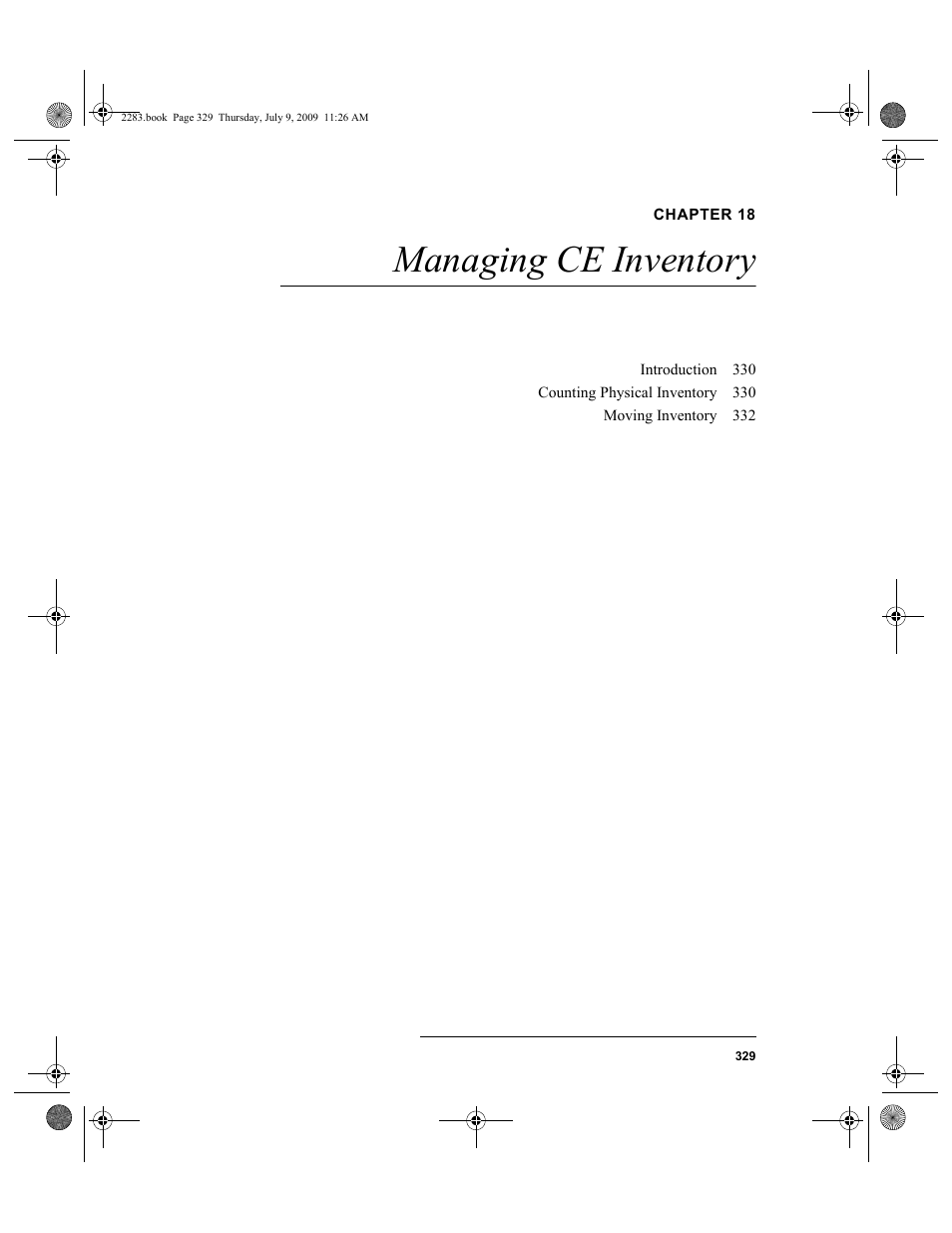 Chapter 18, Managing ce inventory, Chapter 18: managing ce inventory | IntelliTrack Check In/Out User Manual | Page 357 / 474