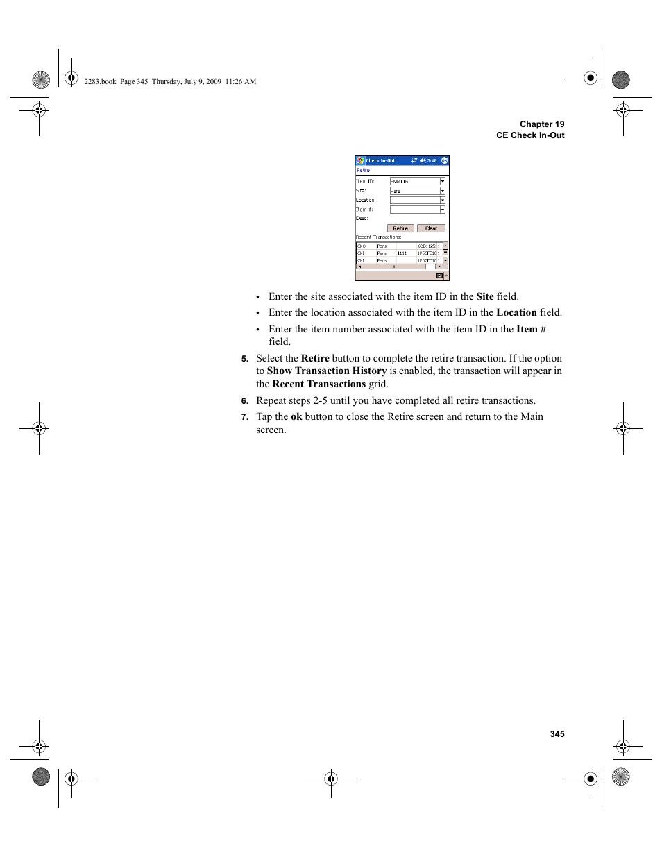 IntelliTrack Check In/Out User Manual | Page 373 / 474