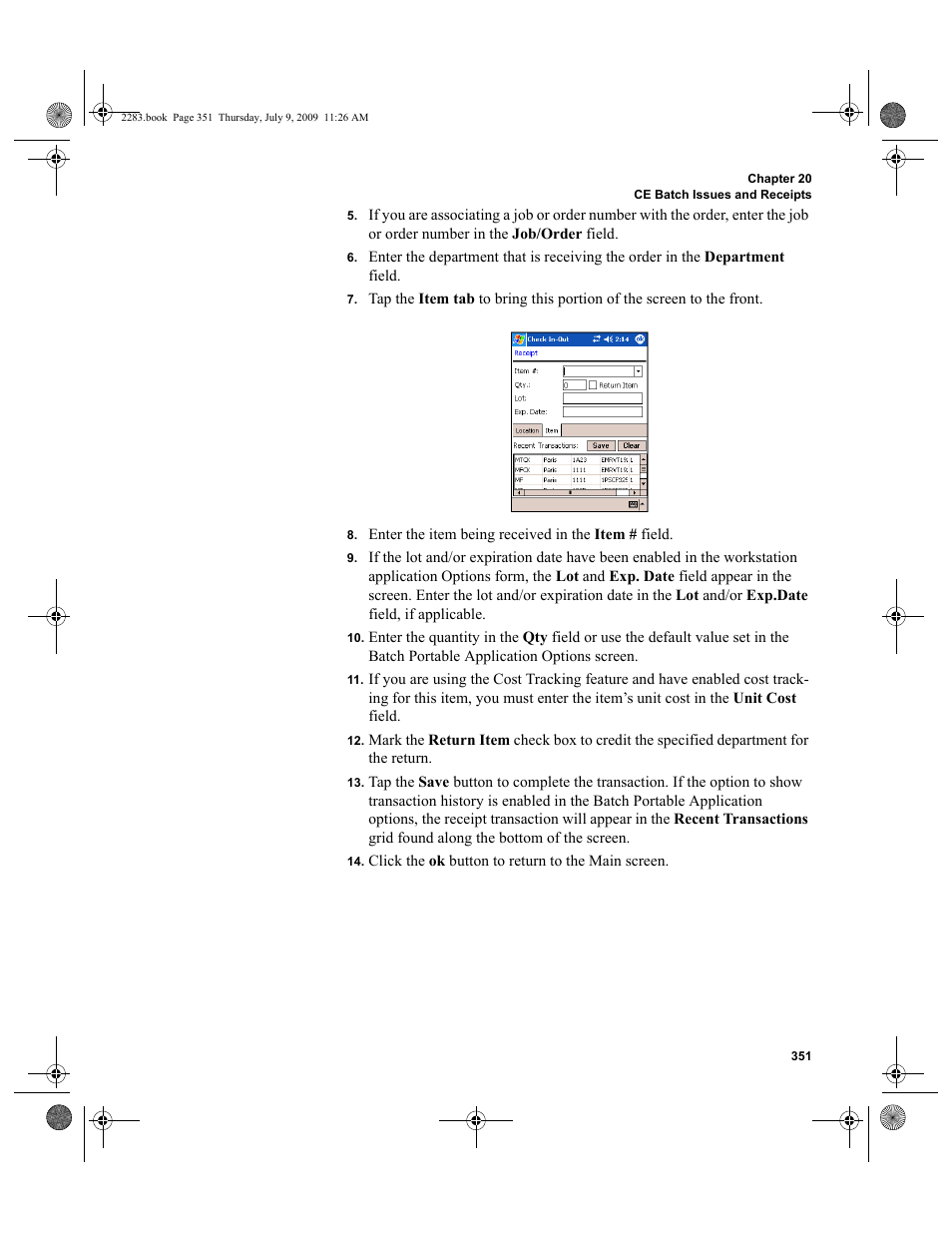 IntelliTrack Check In/Out User Manual | Page 379 / 474