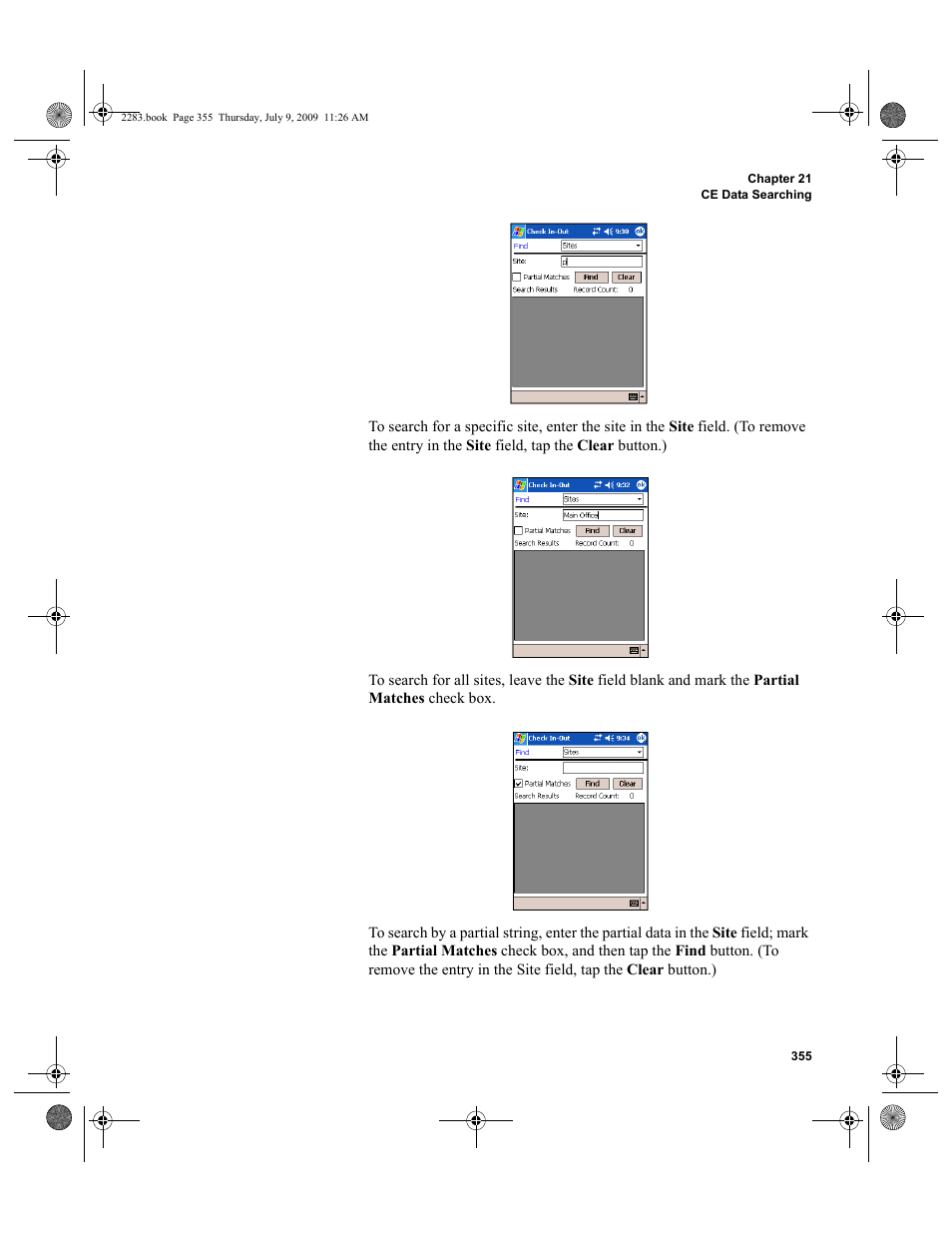 IntelliTrack Check In/Out User Manual | Page 383 / 474