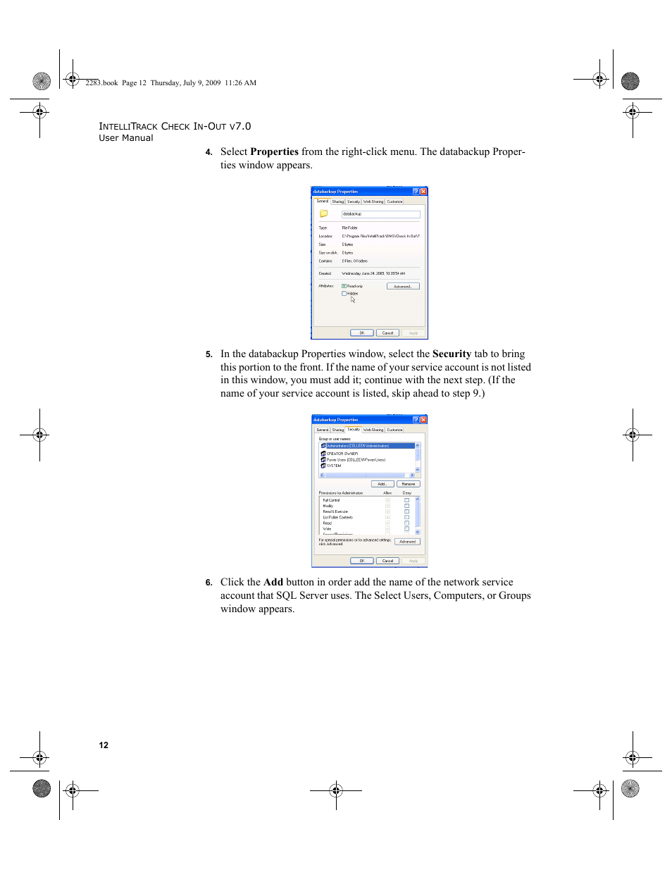 IntelliTrack Check In/Out User Manual | Page 40 / 474