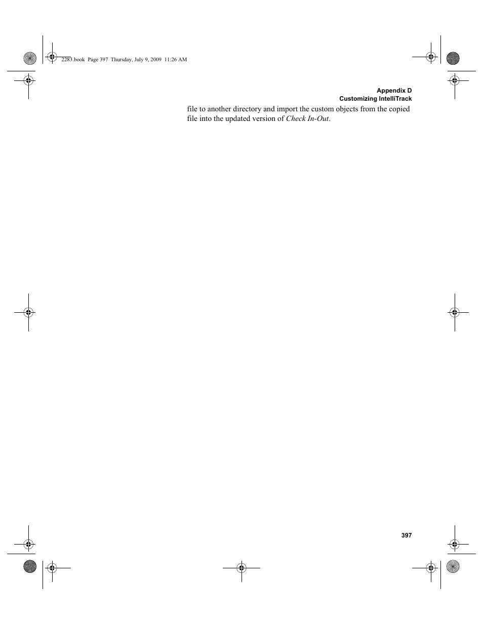 IntelliTrack Check In/Out User Manual | Page 425 / 474