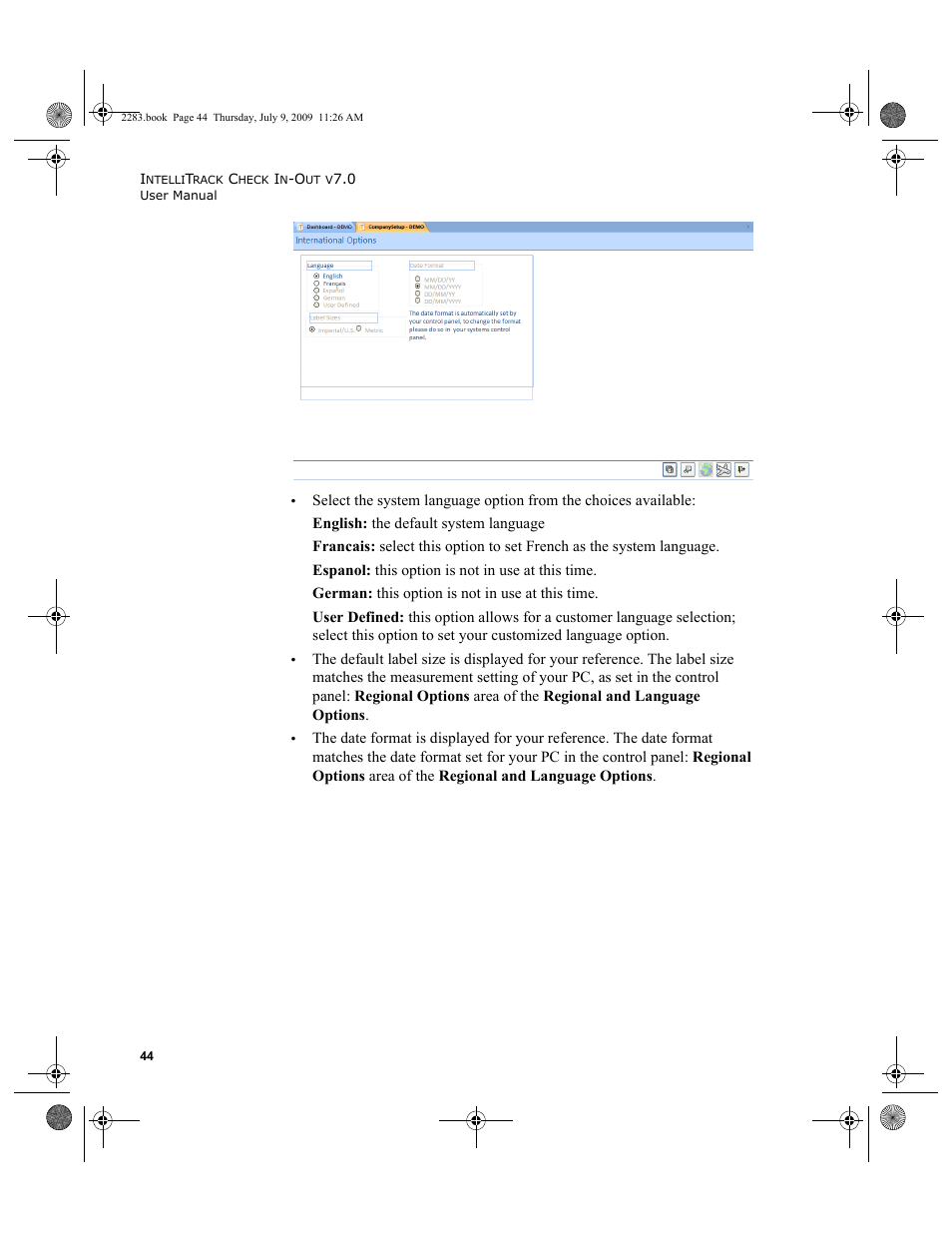 IntelliTrack Check In/Out User Manual | Page 72 / 474