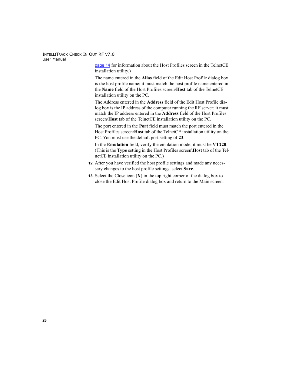 IntelliTrack Check In/Out User Manual | Page 38 / 78