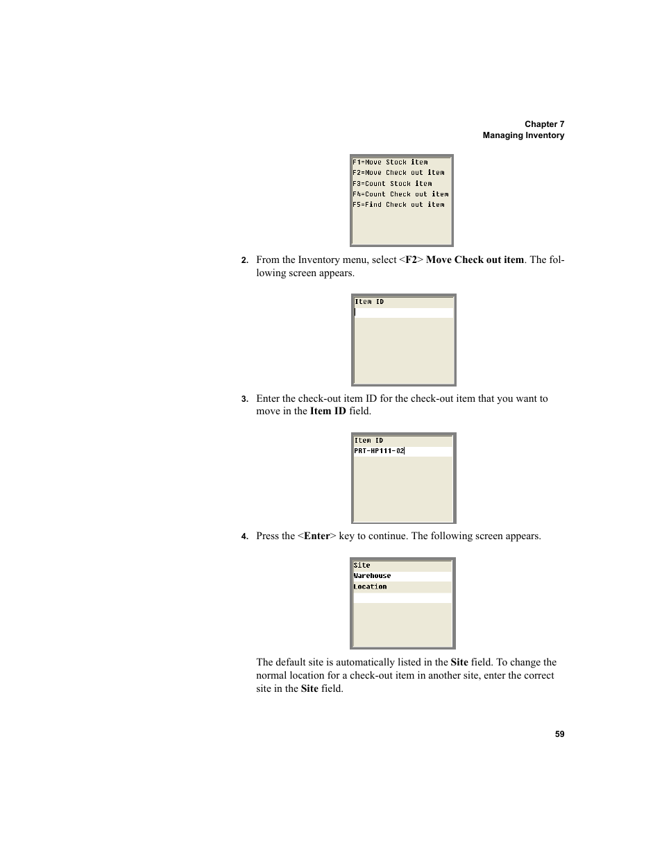 IntelliTrack Check In/Out User Manual | Page 69 / 78