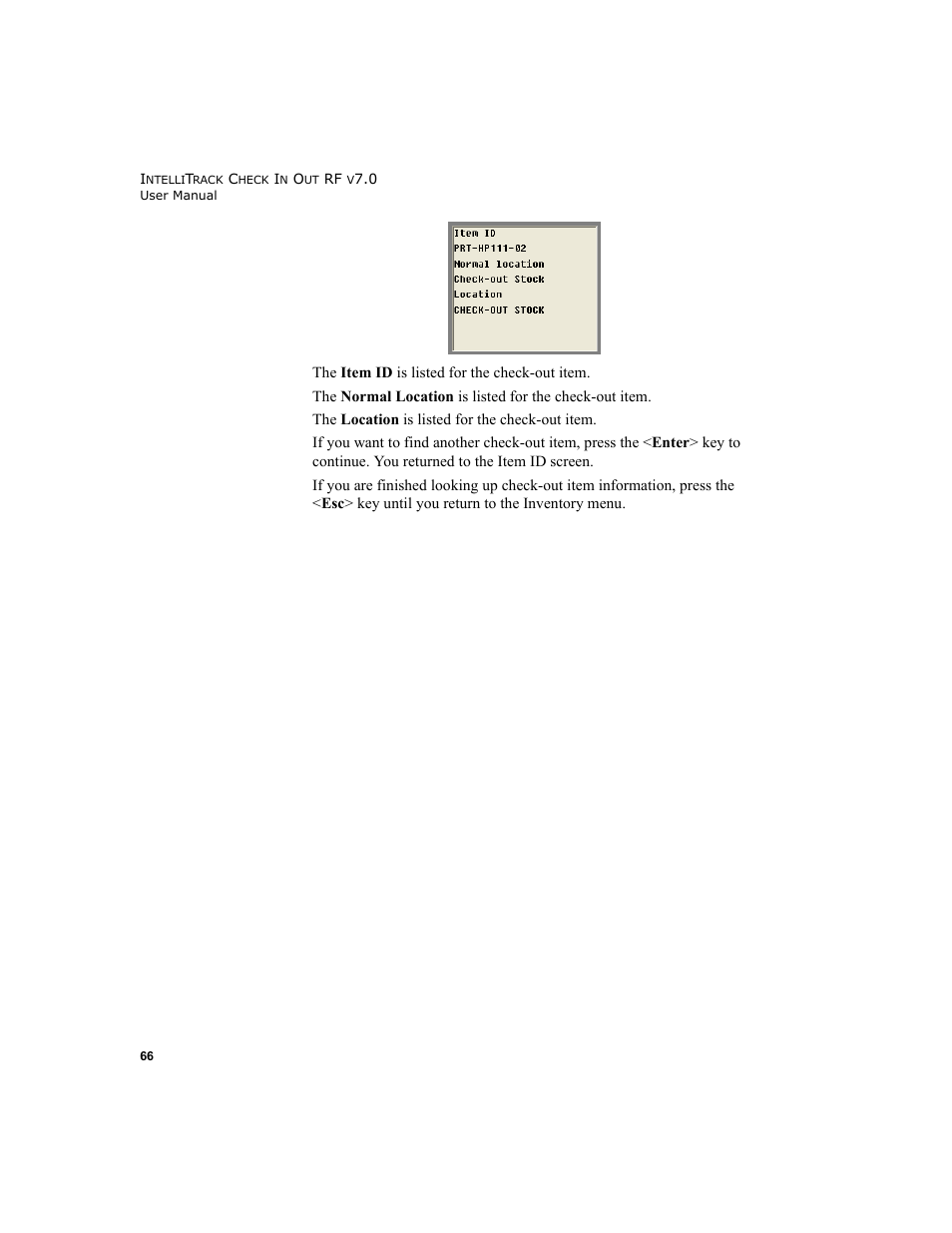 IntelliTrack Check In/Out User Manual | Page 76 / 78