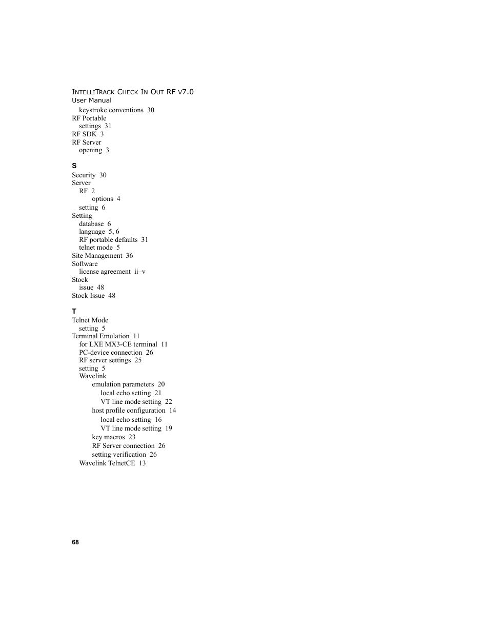 IntelliTrack Check In/Out User Manual | Page 78 / 78