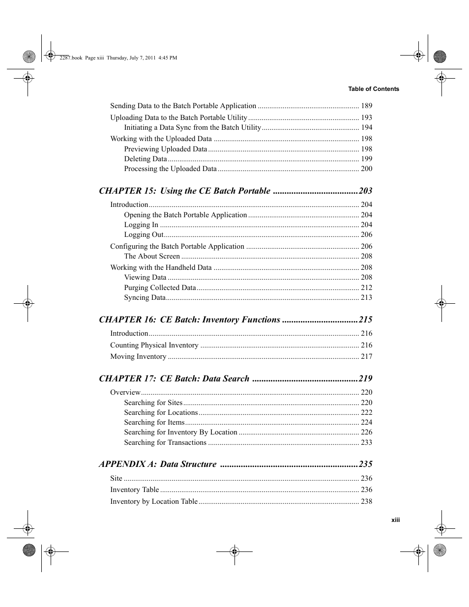 IntelliTrack Inventory Management User Manual | Page 13 / 366