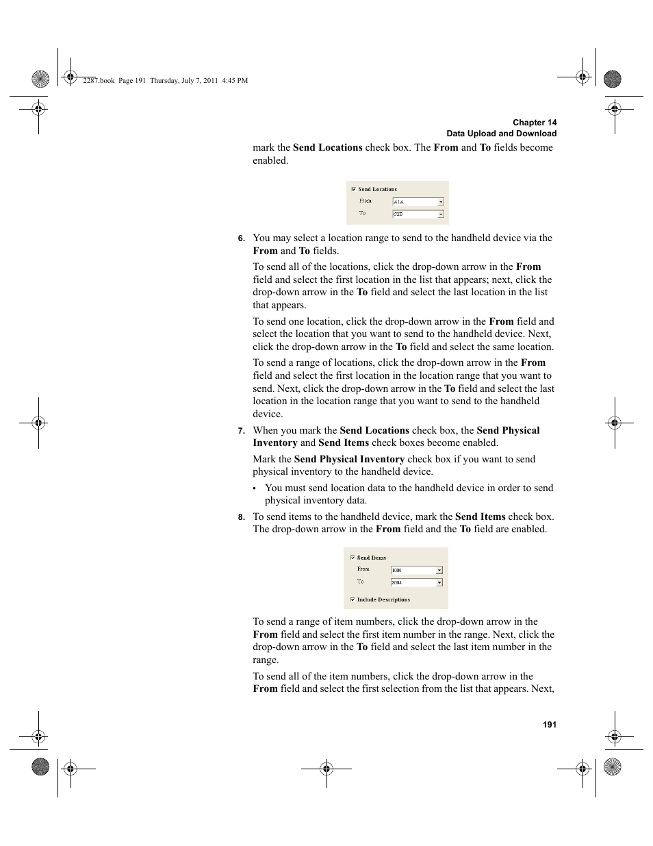 IntelliTrack Inventory Management User Manual | Page 217 / 366