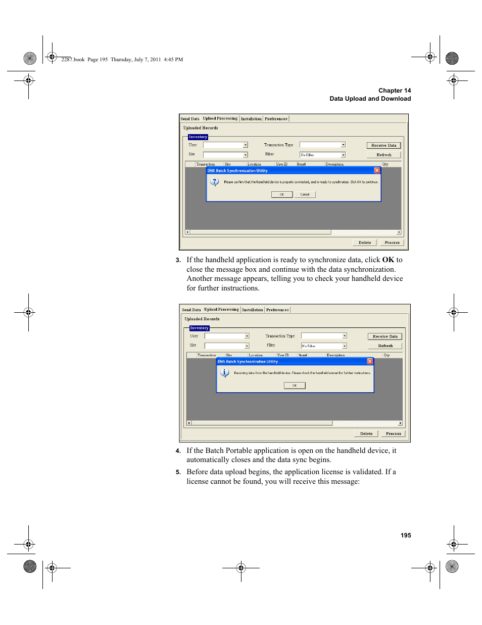 IntelliTrack Inventory Management User Manual | Page 221 / 366