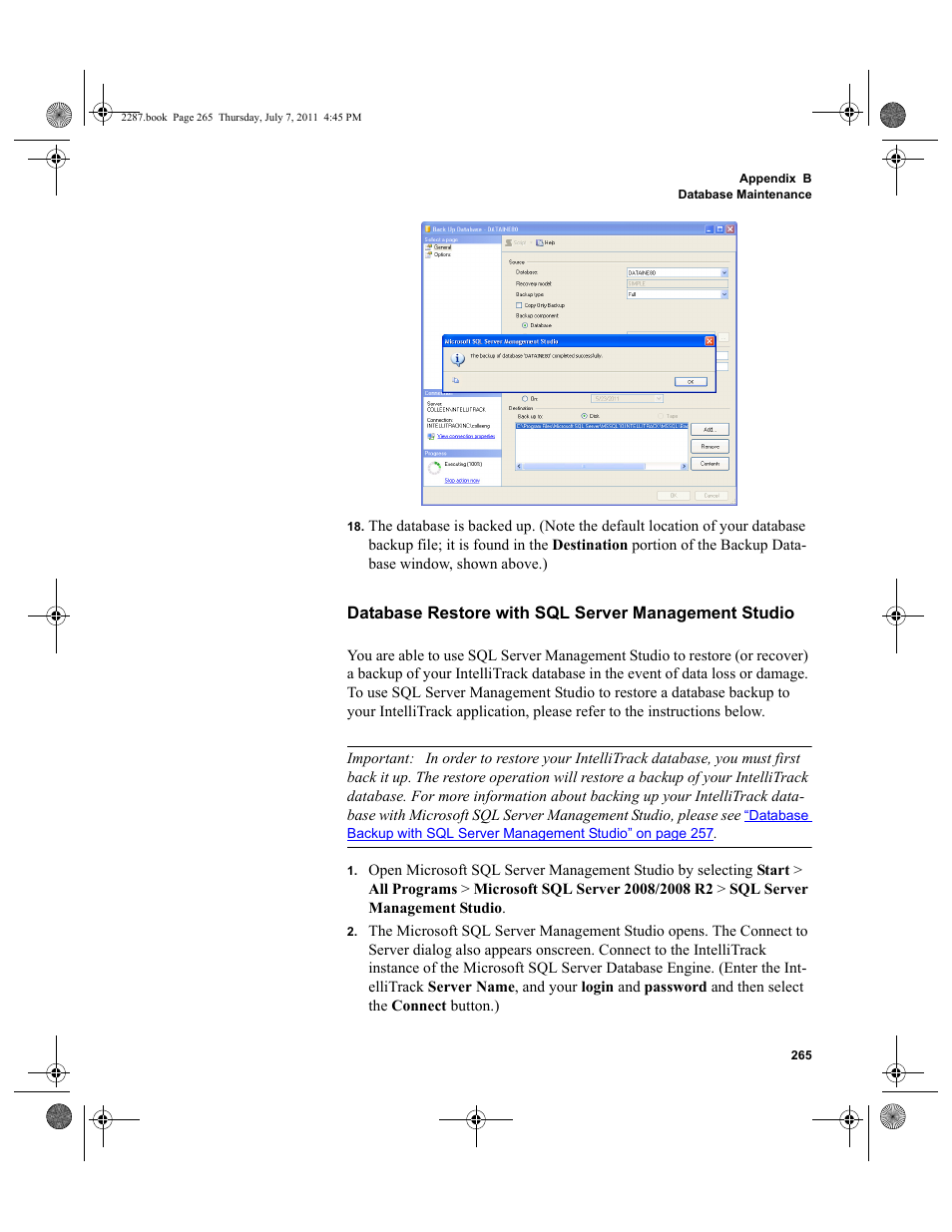 IntelliTrack Inventory Management User Manual | Page 291 / 366