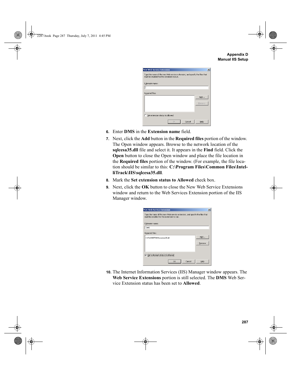 IntelliTrack Inventory Management User Manual | Page 313 / 366