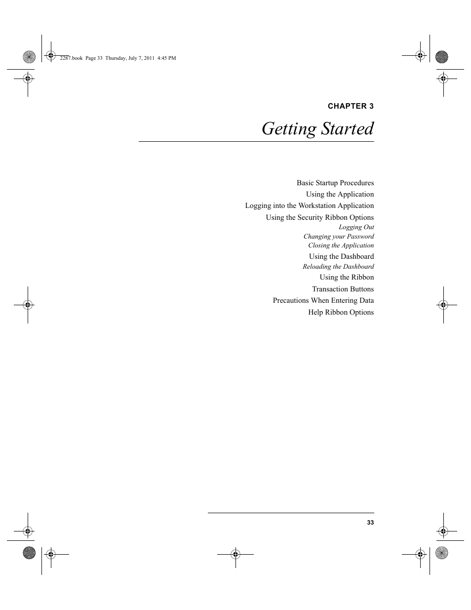 Chapter 3, Getting started, Chapter 3: getting started | IntelliTrack Inventory Management User Manual | Page 59 / 366