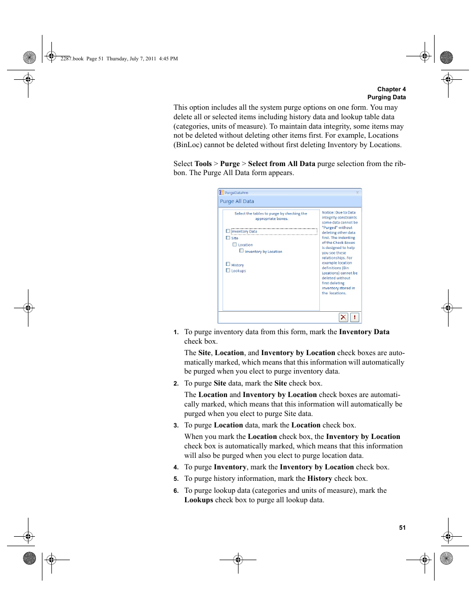 IntelliTrack Inventory Management User Manual | Page 77 / 366