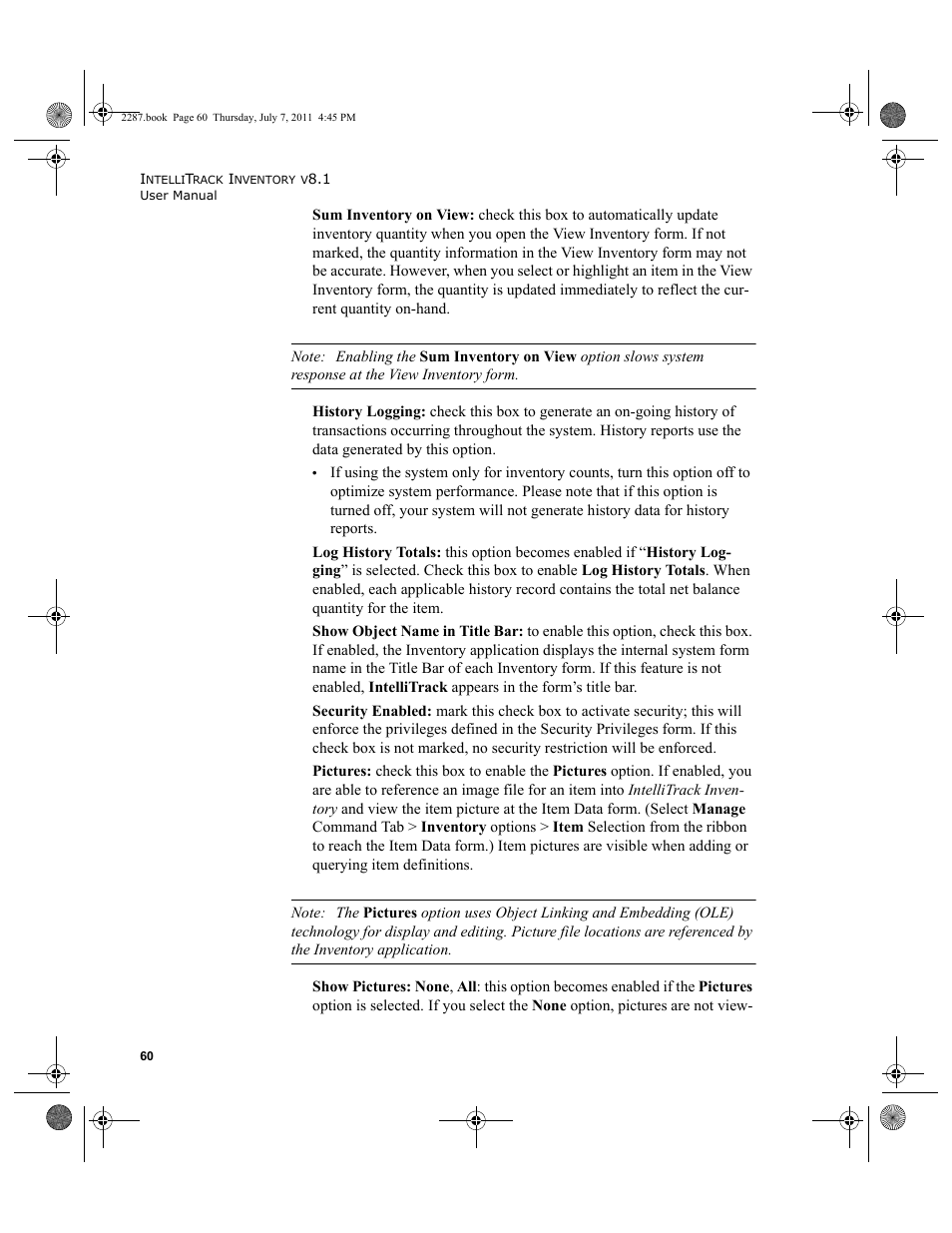 IntelliTrack Inventory Management User Manual | Page 86 / 366