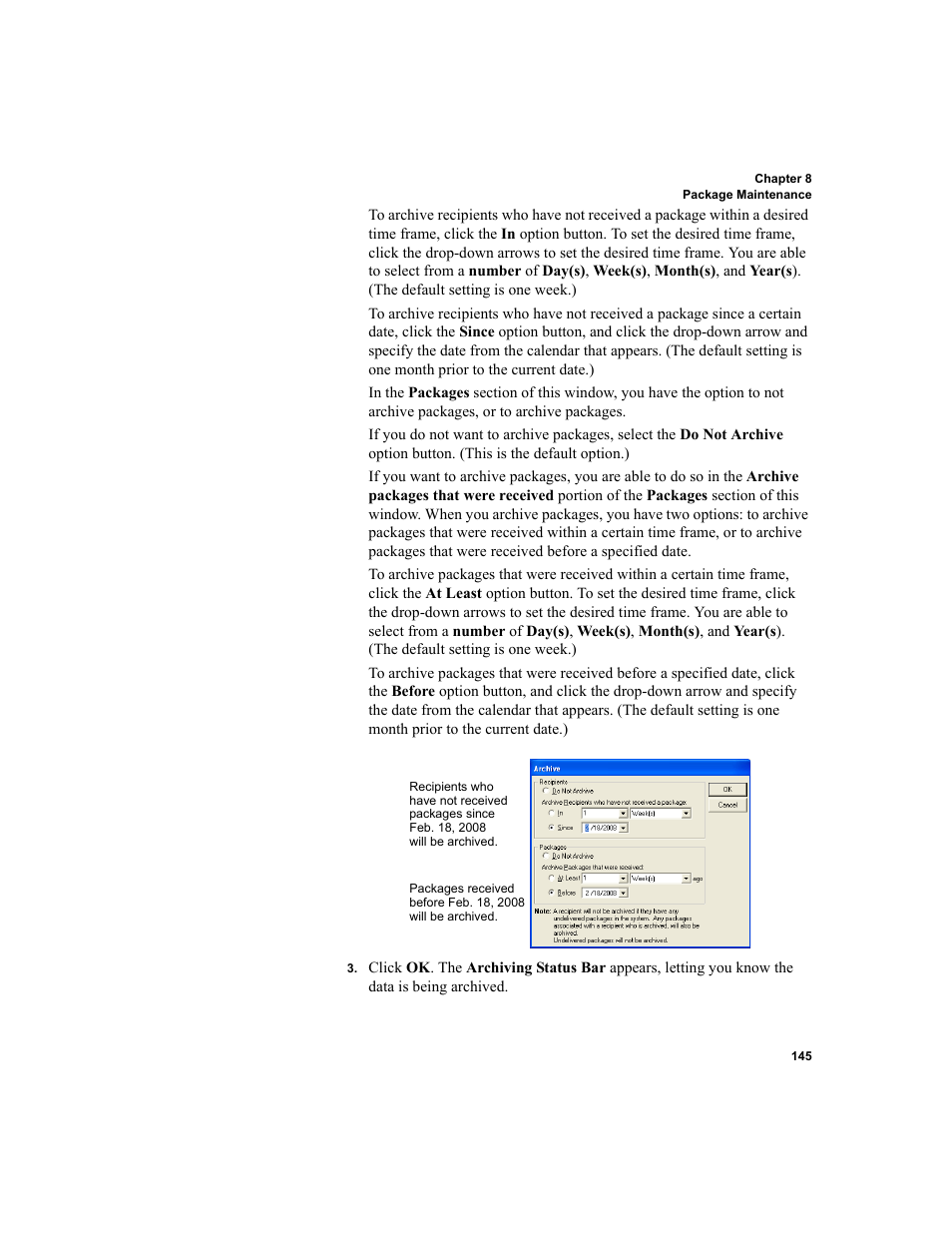 IntelliTrack Package Track User Manual | Page 159 / 296