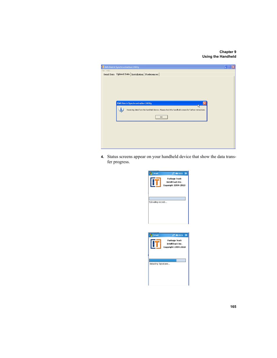 IntelliTrack Package Track User Manual | Page 179 / 296