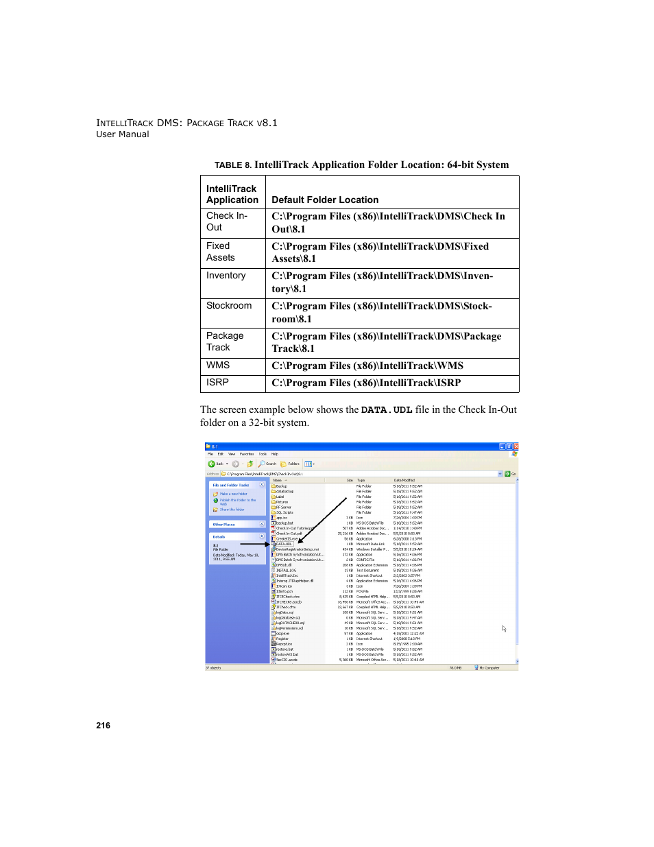 IntelliTrack Package Track User Manual | Page 230 / 296